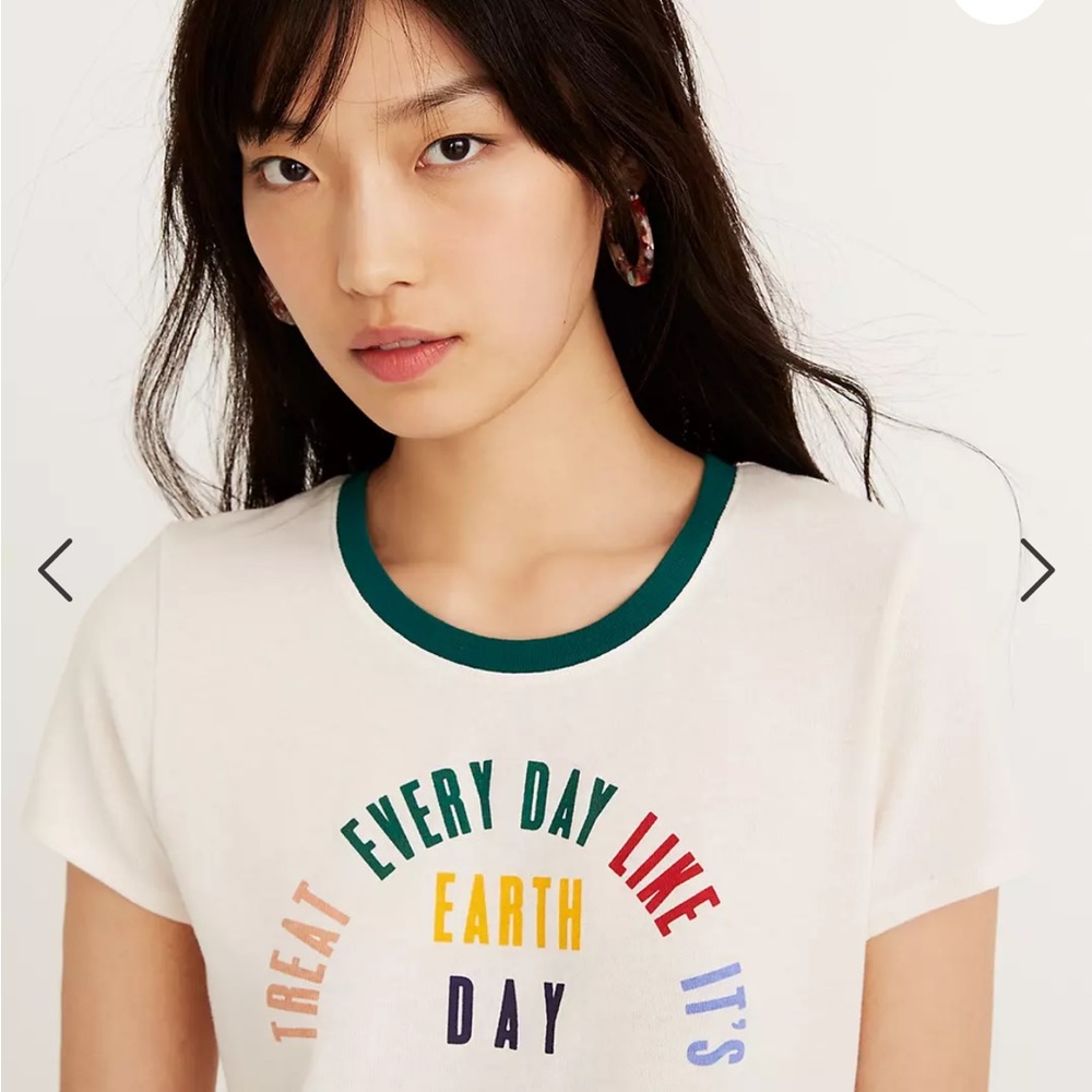 Madewell treat every day like it’s earth day t shirt